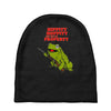 hippity hoppity get off my property Baby Beanies