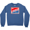 bazooka joe bubble gum logo ideal birthday present or gift Crewneck Sweatshirt