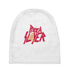 pizza slayer Baby Beanies