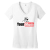 your mum Women's V-Neck T-Shirt
