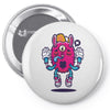 all seeing bunny Pin-back button