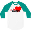 be my valentine 2 3/4 Sleeve Shirt