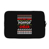Santa Only Comes Once A Year Pop Pop Is Always Here To Cheer Laptop sleeve