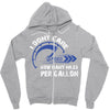 I Don't Care How Many Miles Per Gallon Zipper Hoodie