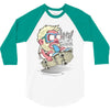nerd attack 3/4 Sleeve Shirt