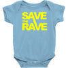 save the rave Baby Onesie