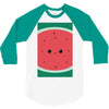 watermelon 3/4 Sleeve Shirt
