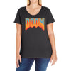 Wtf Doom Ladies Curvy T-Shirt