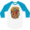 party god (red) 3/4 Sleeve Shirt