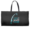 bends over Weekender Totes