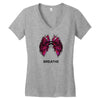 breathe Women's V-Neck T-Shirt
