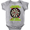 funny darts i'm never wearing, ideal gift or birthday present. Baby Bodysuit