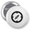 clock black Pin-back button