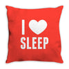 I Heart Sleep Throw Pillow