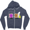 peanut butter and jealousy Zipper Hoodie