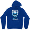 skinhead a way of life blue ideal birthday gift present. Unisex Hoodie