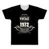 premium vintage 1972 classic perfectly aged limited edition All Over Men's T-shirt