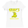 gump's lawn mowing service t shirt Ladies Fitted T-Shirt