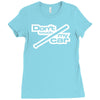 don&acute;t touch my car Ladies Fitted T-Shirt