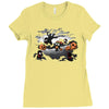 oblivious ninja trick or treat Ladies Fitted T-Shirt