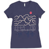 van desert Ladies Fitted T-Shirt