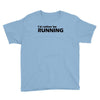 i'd rather be running funny cool run runner marathon sport athlete shi Youth Tee