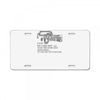 aliens nuke from orbit License Plate