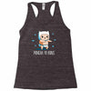 puncha yo buns Racerback Tank