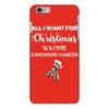 all i want for christmas is a cure carcinoid cancer iPhone 6 Plus/6s Plus Case