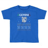 santa gemini christmas ugly t shirts Toddler T-shirt