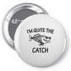 father's day fishing Pin-back button