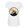 vinly record Maternity Scoop Neck T-shirt