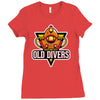 old divers Ladies Fitted T-Shirt