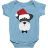 schnauzer dog Baby Bodysuit