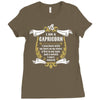 I Am A Capricorn Ladies Fitted T-Shirt
