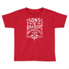 sons of anarchy soa motorcycle club tv show Toddler T-shirt