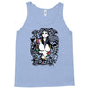 girl snake skull Tank Top