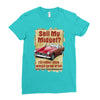 sell midget ideal birthday gift or present Ladies Fitted T-Shirt