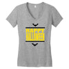 happy halloween (2) Women's V-Neck T-Shirt