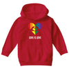 Love is Love Heart Youth Hoodie