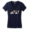 vote girls Women's V-Neck T-Shirt