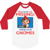 Sherlock Gnomes 3/4 Sleeve Shirt