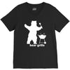 bear grills bbq funny V-Neck Tee