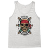 pirate zombie skull Tank Top
