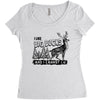 I Like Big Bucks And I Cannot Lie Women's Triblend Scoop T-shirt