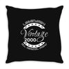 legendary vintage 2000 Throw Pillow