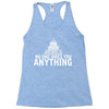 contrary to popular belief, no one owes you anything Racerback Tank