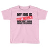 top secret Toddler T-shirt