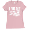i put out for santa claus Ladies Fitted T-Shirt