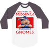 Sherlock Gnomes 3/4 Sleeve Shirt